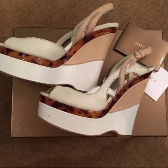 Gucci Wedge Shoes - Picture 1 of 4